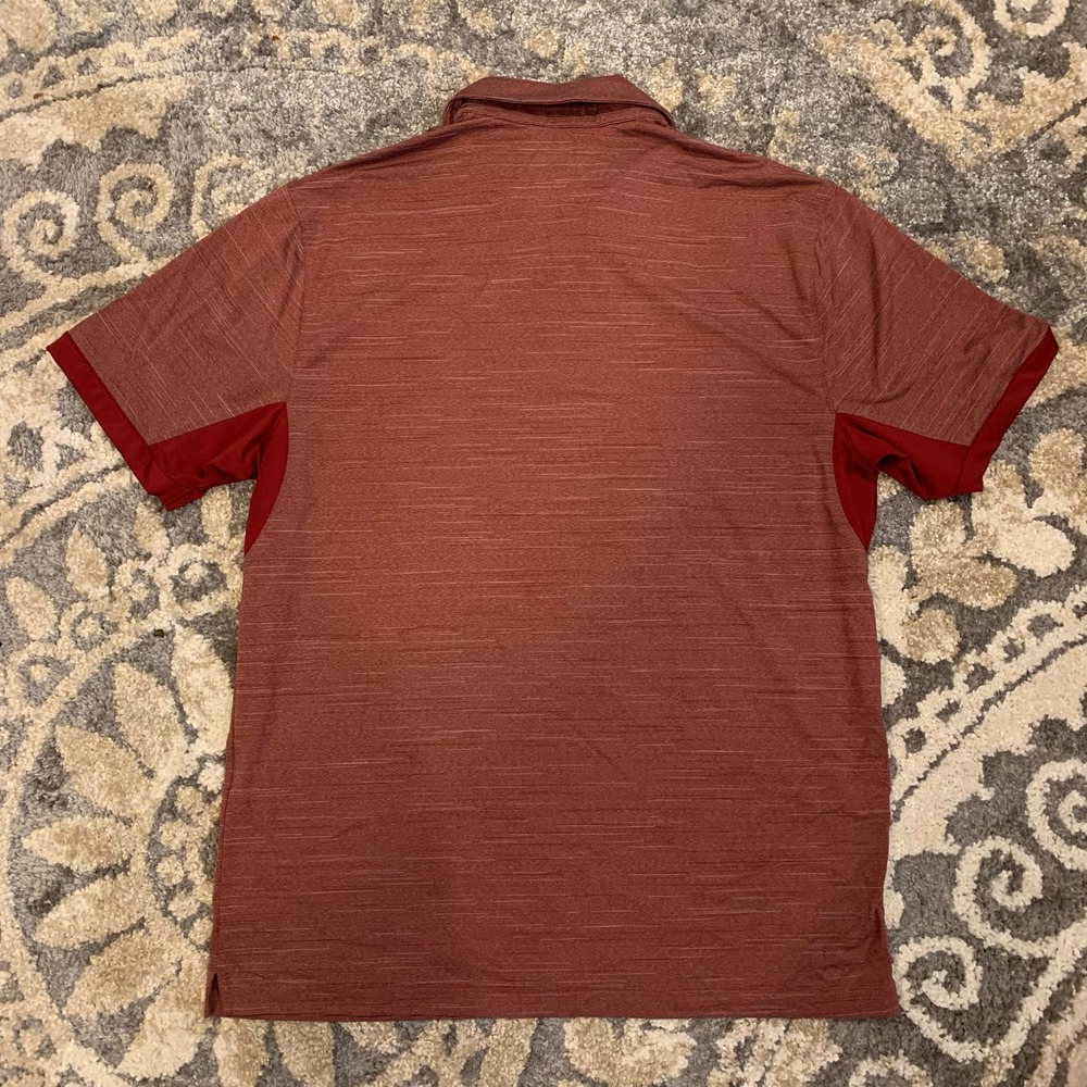 Temple University Owls Under Armour Loose HeatGear Golf Polo Men’s Size Large - Picture 5 of 5